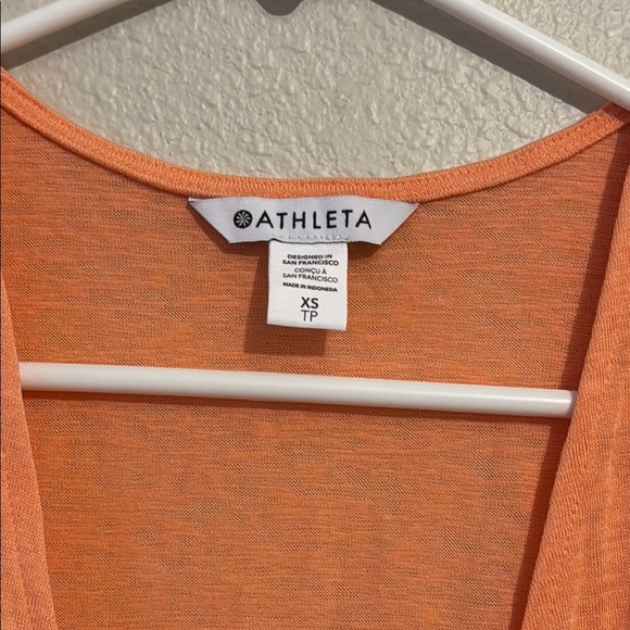 Athleta Breezy Wrap Tank Top Modal Blend Sleeveless Relaxed Fit - Picture 4 of 5